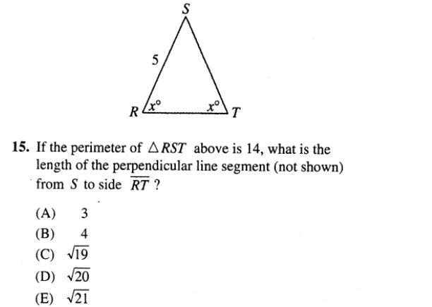 新sat数学难度01