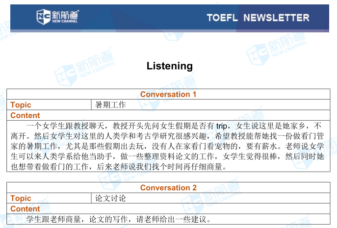 托福机经考试6.3日