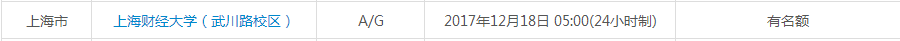 雅思考试报名时间及考点