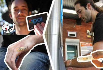 新航道V课堂：60S学英语之为了方便，小伙将公交卡植入体内?