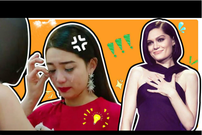 新航道V课堂|60S学英语:《歌手2》耿直JessieJ撕张天假睫毛?