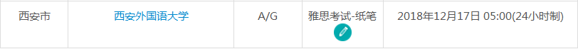2019年1月西安雅思考试时间及考点信息