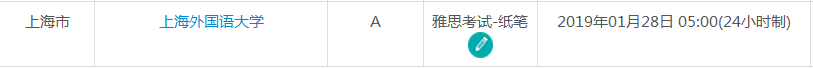 2019年2月上海雅思考试时间及考点信息
