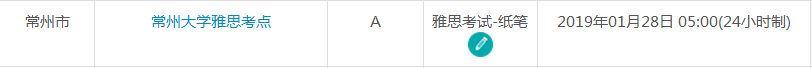 2019年2月常州雅思考试时间及考点信息