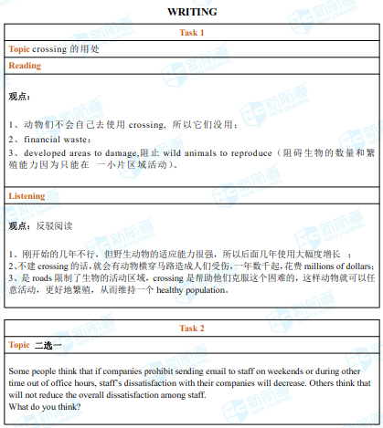 6月15日托福考试机经