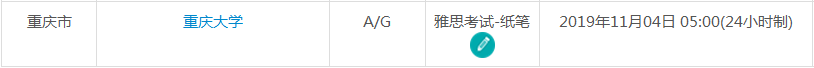 重庆雅思考试时间及考点信息