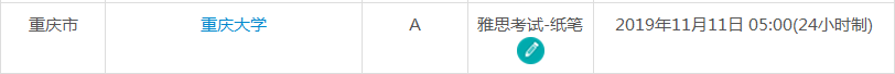 重庆雅思考试时间及考点信息