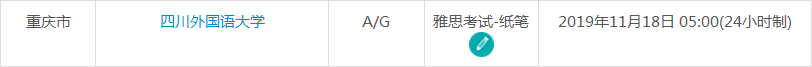 重庆雅思考试时间及考点