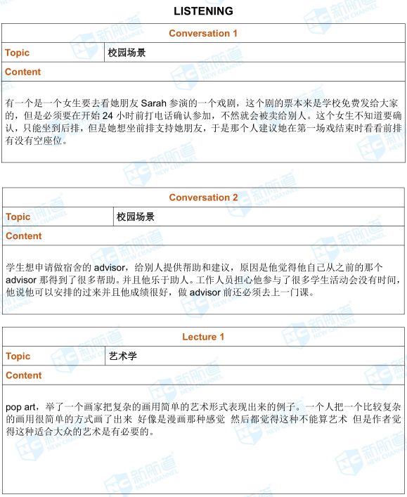 托福考试机经9.7日