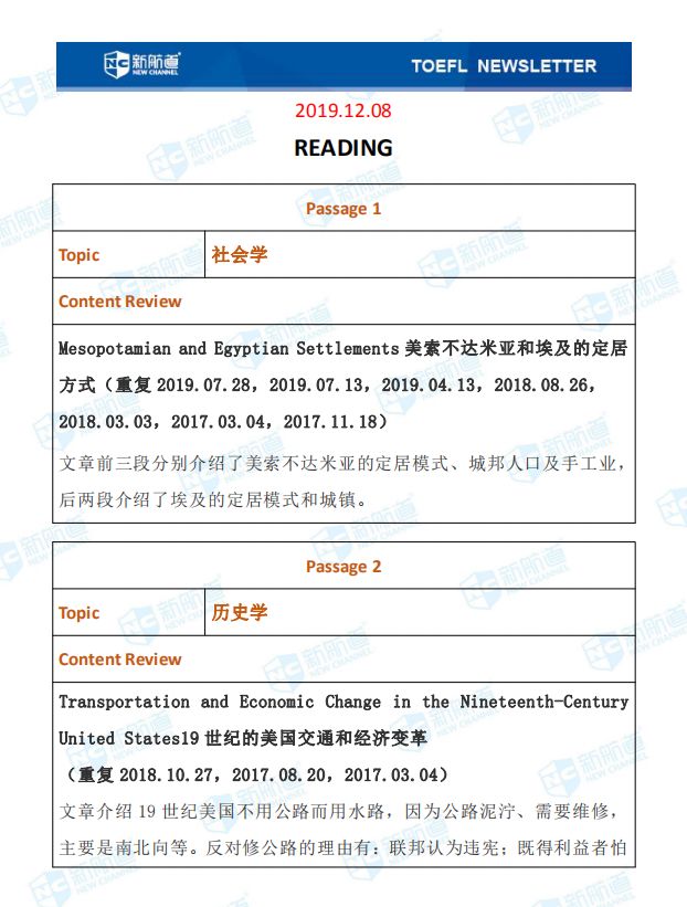 12.8托福考试机经