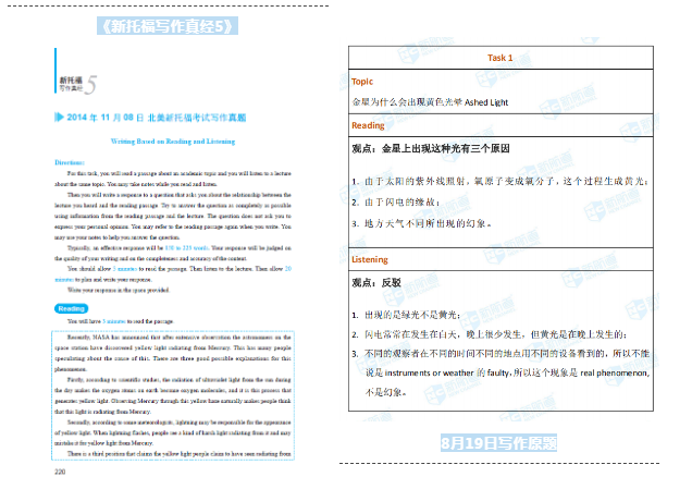 新托福写作真经5 新托福写作真经5